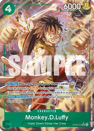 Monkey.D.Luffy (Parallel) (ST30-012) - Super Rare