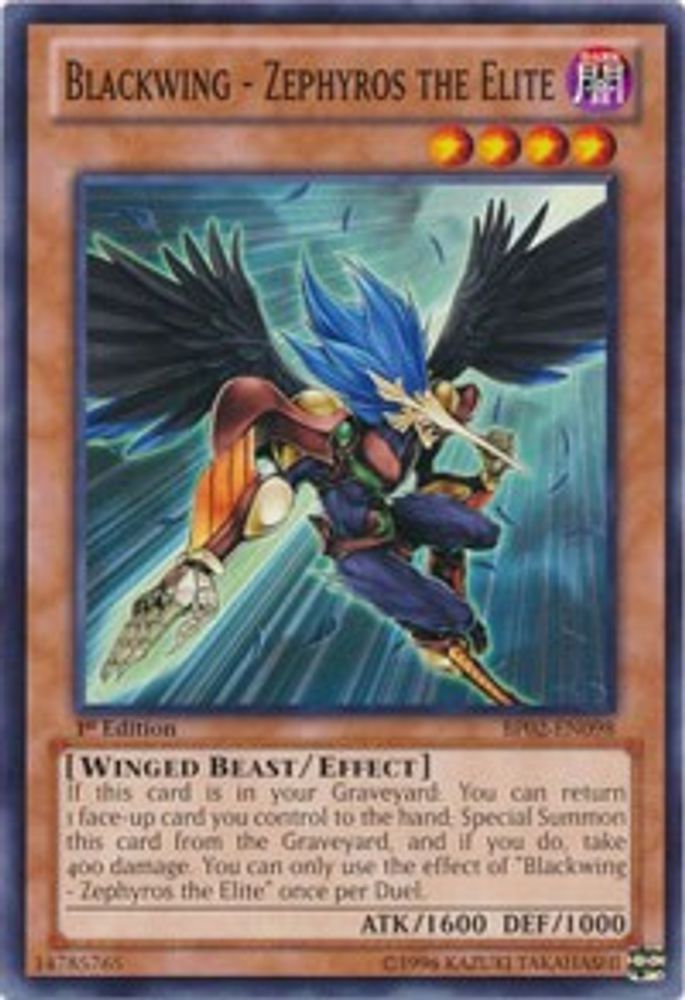 Blackwing - Zephyros l'Élite [BP02-EN098] Commun 