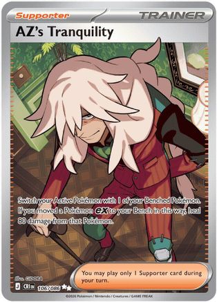 AZ's Tranquility 106/086  - Holofoil - Ultra Rare