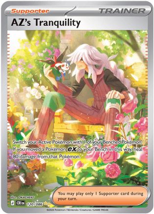 AZ's Tranquility 120/086  - Holofoil - Special Illustration Rare