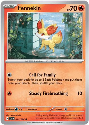 Fennekin 011  - Common
