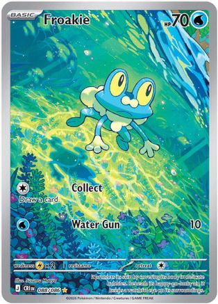 Froakie 088/086  - Holofoil - Illustration Rare