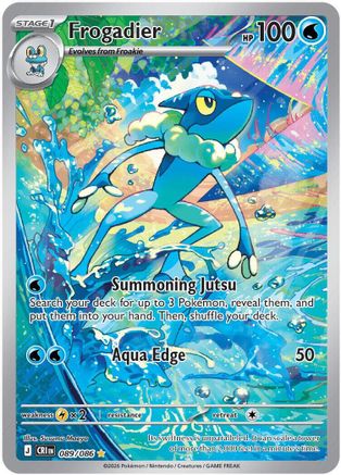 Frogadier 089/086  - Holofoil - Illustration Rare