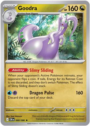 Goodra 068  - Holofoil - Rare