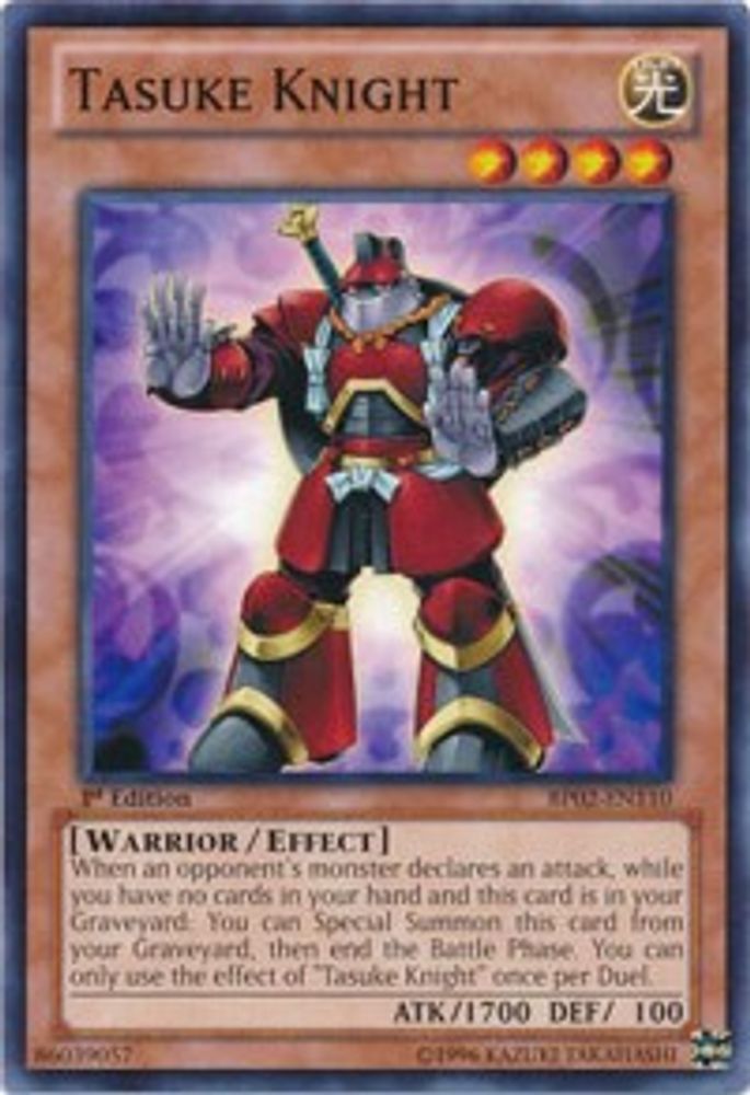 Tasuke Knight (BP02-EN110) - Common