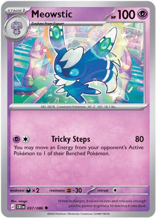 Meowstic 037  - Uncommon