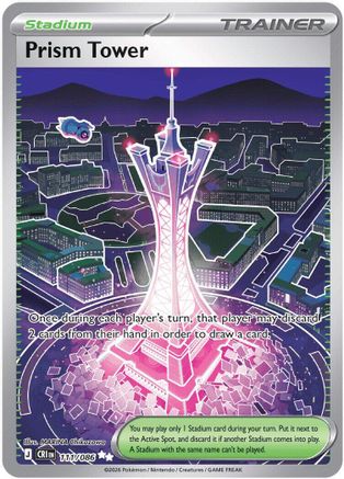 Prism Tower 111/086  - Holofoil - Ultra Rare