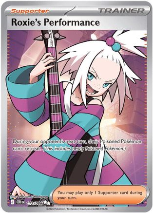 Roxie's Performance 112/086  - Holofoil - Ultra Rare