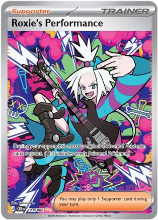 Roxie's Performance 121/086  - Holofoil - Special Illustration Rare