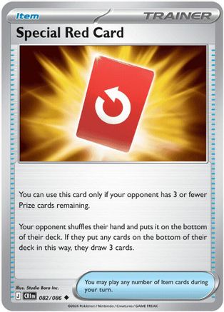 Special Red Card 082/086  - Uncommon