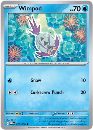 Wimpod 025  - Reverse Holofoil - Common
