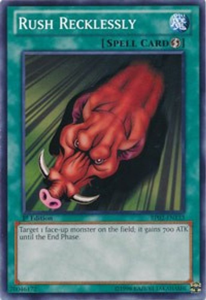 Rush Recklessly (BP02-EN133) - Common