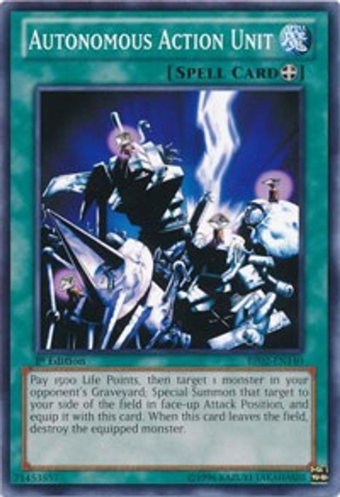 Autonomous Action Unit (BP02-EN140) - Common