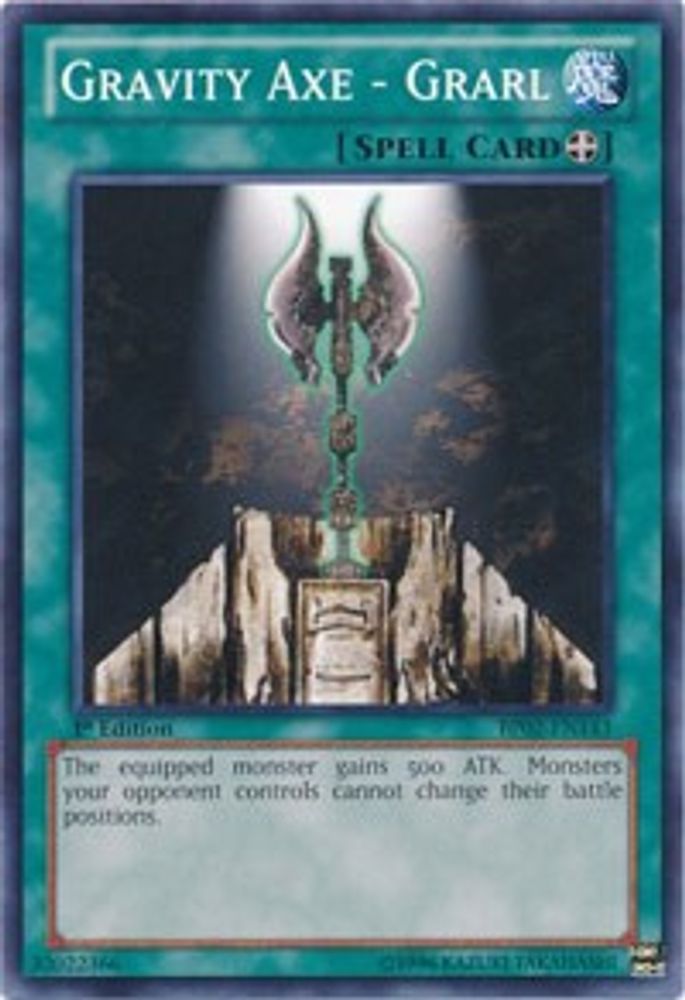 Gravity Axe - Grarl (BP02-EN143) - Common