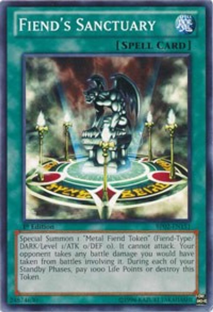 Fiend's Sanctuary (BP02-EN151) - Common