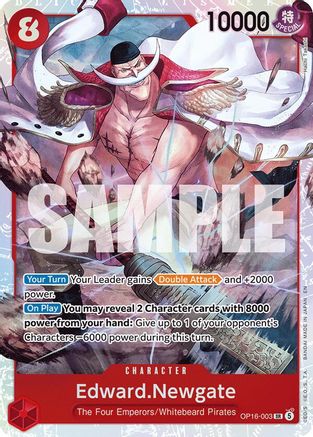 Edward.Newgate (OP16-003) - Super Rare