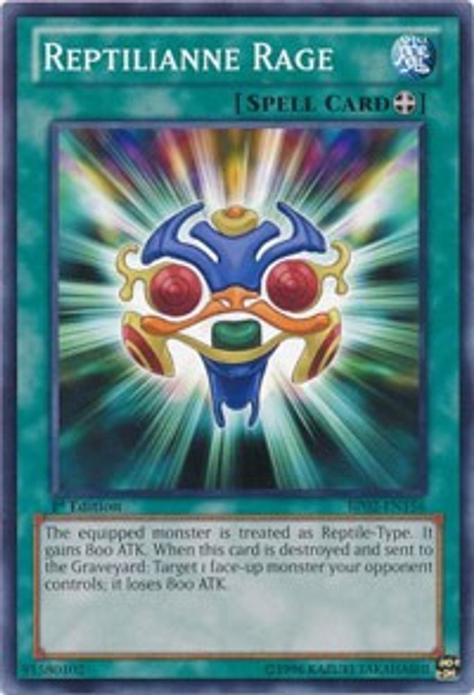 Reptilianne Rage (BP02-EN156) - Common