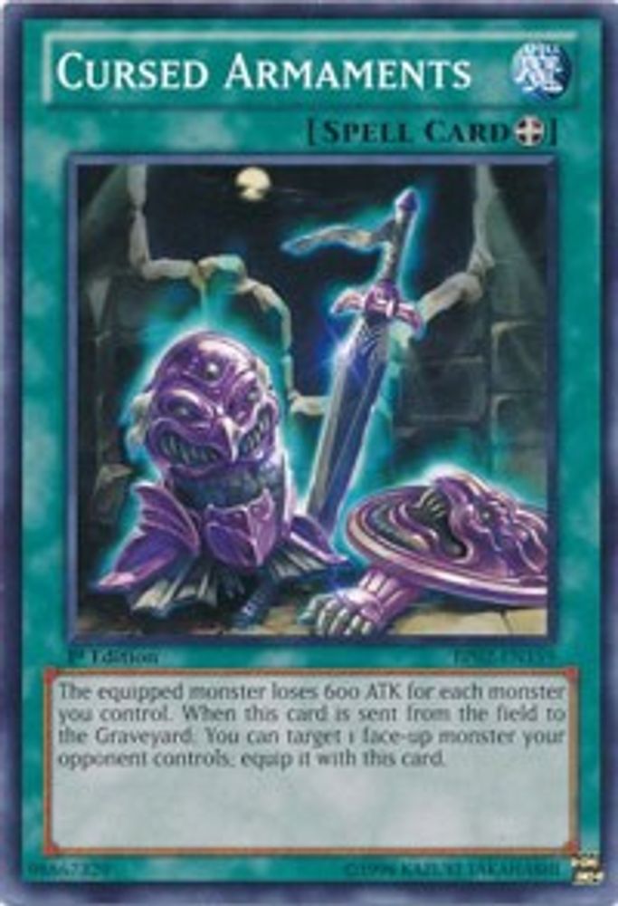 Cursed Armaments (BP02-EN159) - Common