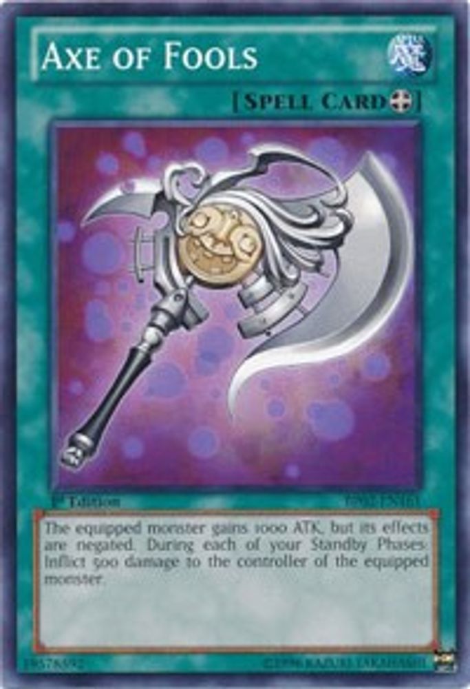 Axe of Fools (BP02-EN161) - Common