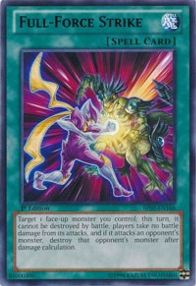 Full-Force Strike (BP02-EN166) - Rare
