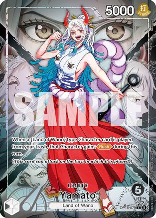 Yamato (079) (Alternate Art) (OP16-079) - Leader