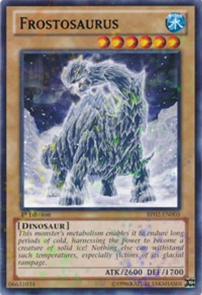 Frostosaurus (Mosaic Rare) (BP02-EN003) - Mosaic Rare