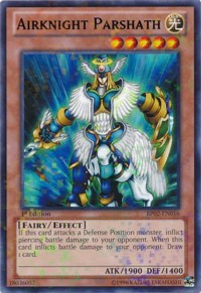 Airknight Parshath (Mosaic Rare) (BP02-EN016) - Mosaic Rare