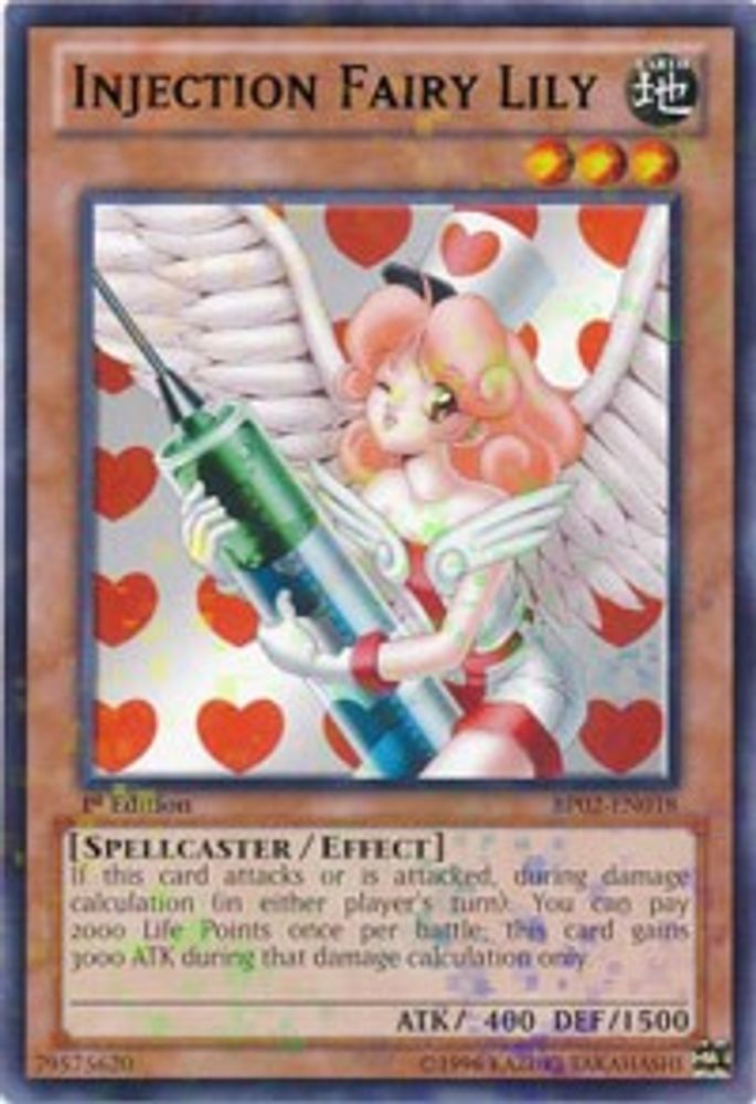 Injection Fairy Lily (Mosaic Rare) (BP02-EN018) - Mosaic Rare