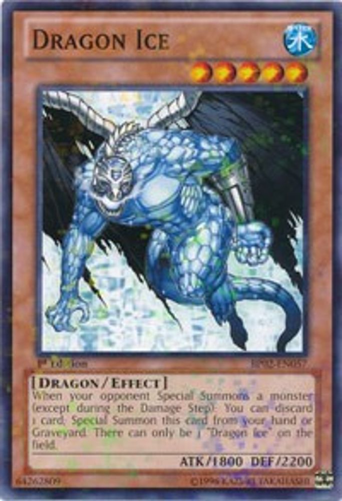 Dragon Ice [BP02-EN057] Mosaïque Rare 
