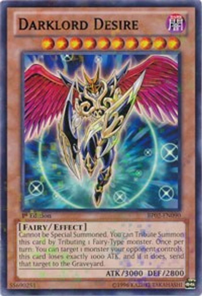 Darklord Desire [BP02-EN090] Mosaïque rare 