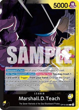 Marshall.D.Teach (080) (OP16-080) - Leader