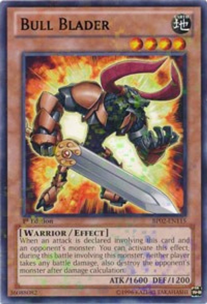 Bull Blader (Mosaic Rare) (BP02-EN115) - Mosaic Rare