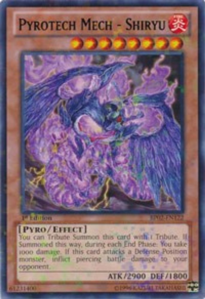 Pyrotech Mech - Shiryu [BP02-EN122] Mosaïque Rare 