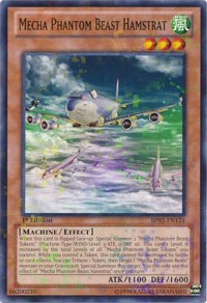 Mecha Phantom Beast Hamstrat [BP02-EN124] Mosaïque Rare 