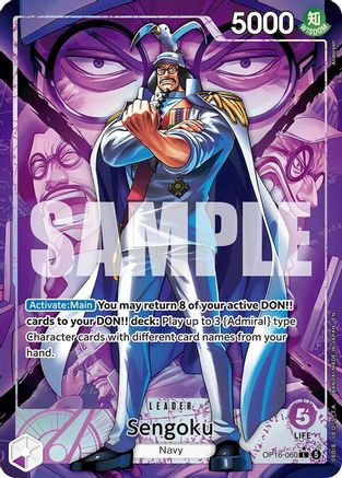 Sengoku (060) (Alternate Art) (OP16-060) - Leader