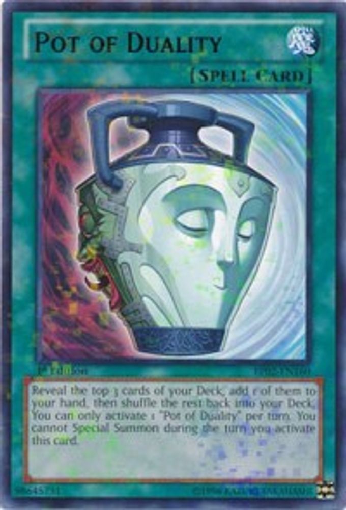 Pot of Duality (Mosaic Rare) (BP02-EN160) - Mosaic Rare
