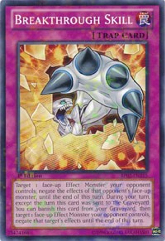Breakthrough Skill (Mosaic Rare) (BP02-EN215) - Mosaic Rare