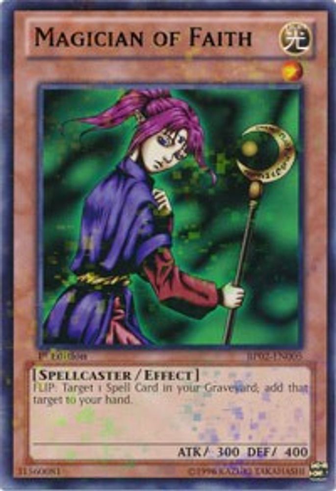Magician of Faith (Mosaic Rare) (BP02-EN005) - Mosaic Rare
