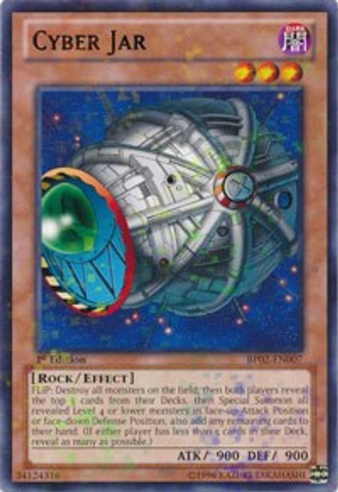 Cyber Jar (Mosaic Rare) (BP02-EN007) - Mosaic Rare