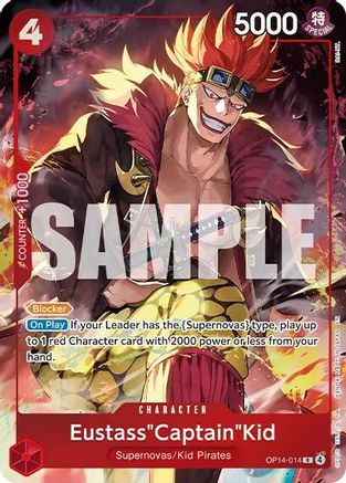 Eustass"Captain"Kid (Premium Card Collection -Best Selection Vol. 6-) (OP14-014) - Rare