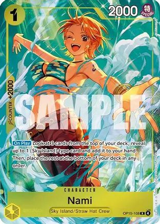 Nami (Premium Card Collection -Best Selection Vol. 6-) (OP15-108) - Rare