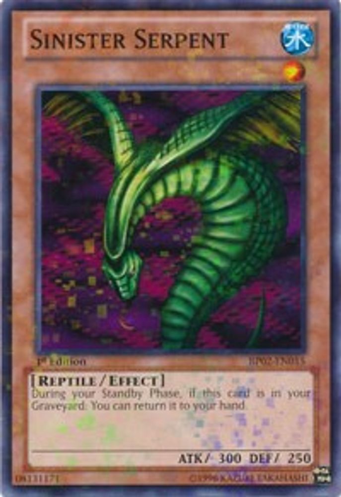 Serpent sinistre [BP02-EN015] Mosaïque rare 