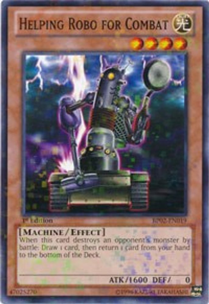 Helping Robo For Combat (Mosaic Rare) (BP02-EN019) - Mosaic Rare