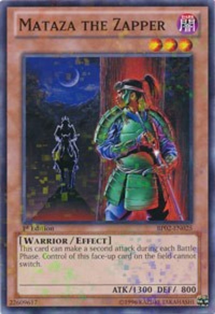 Mataza the Zapper (Mosaic Rare) (BP02-EN025) - Mosaic Rare