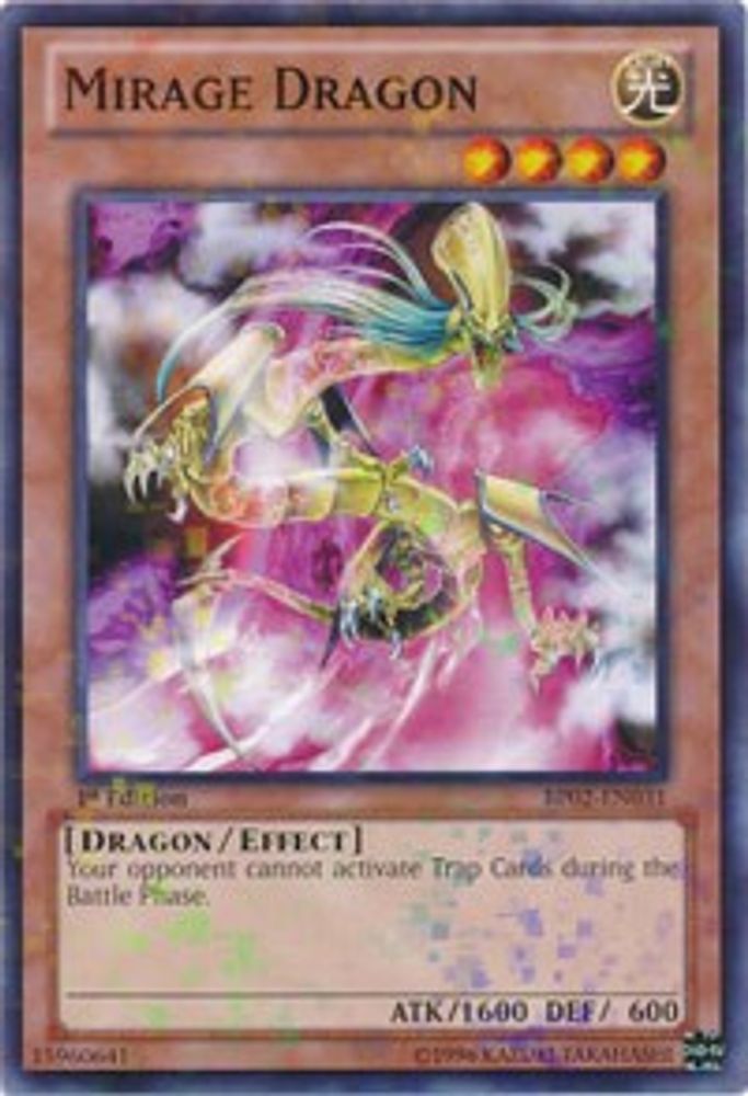 Mirage Dragon (Mosaic Rare) (BP02-EN031) - Mosaic Rare