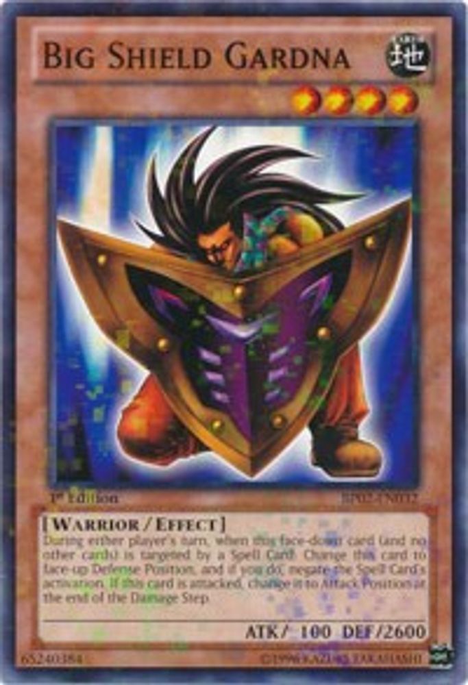 Big Shield Gardna (Mosaic Rare) (BP02-EN032) - Mosaic Rare