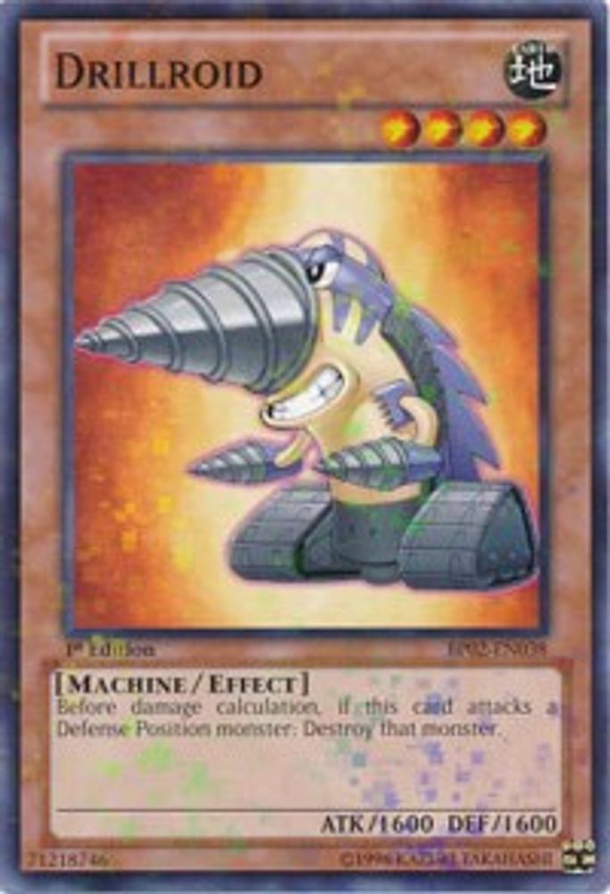 Drillroid (Mosaic Rare) (BP02-EN038) - Mosaic Rare