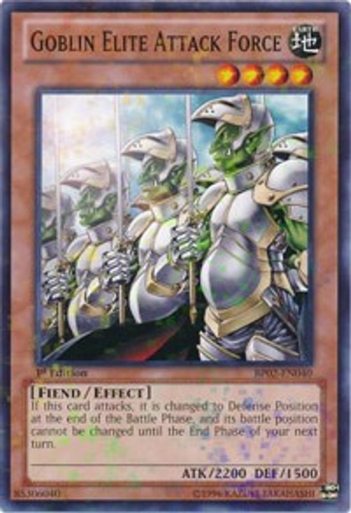 Goblin Elite Attack Force (Mosaic Rare) (BP02-EN040) - Mosaic Rare