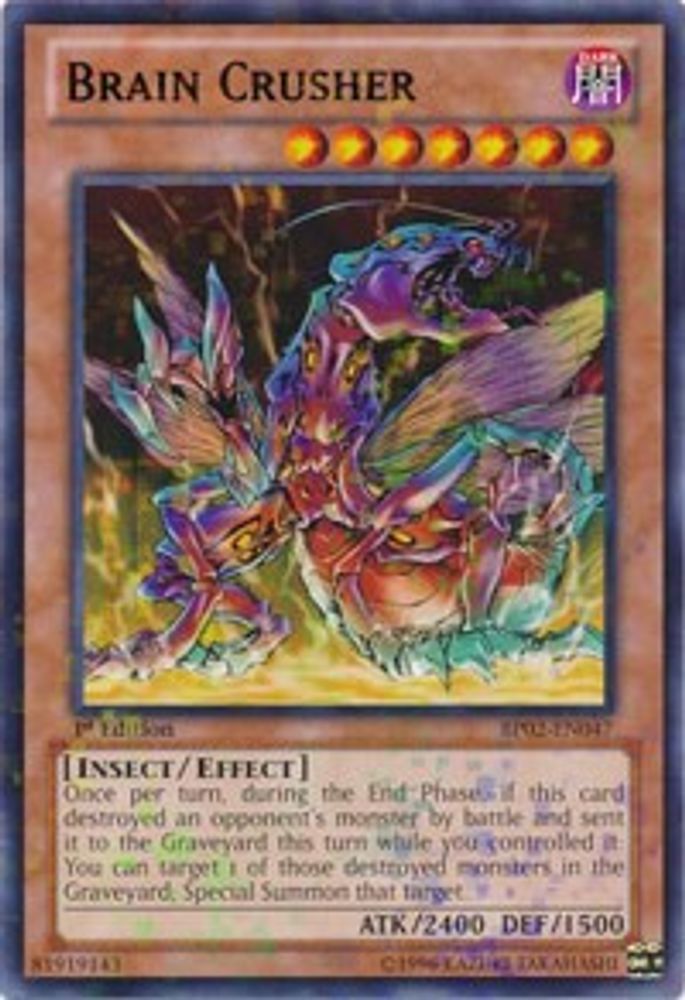 Brain Crusher (Mosaic Rare) (BP02-EN047) - Mosaic Rare
