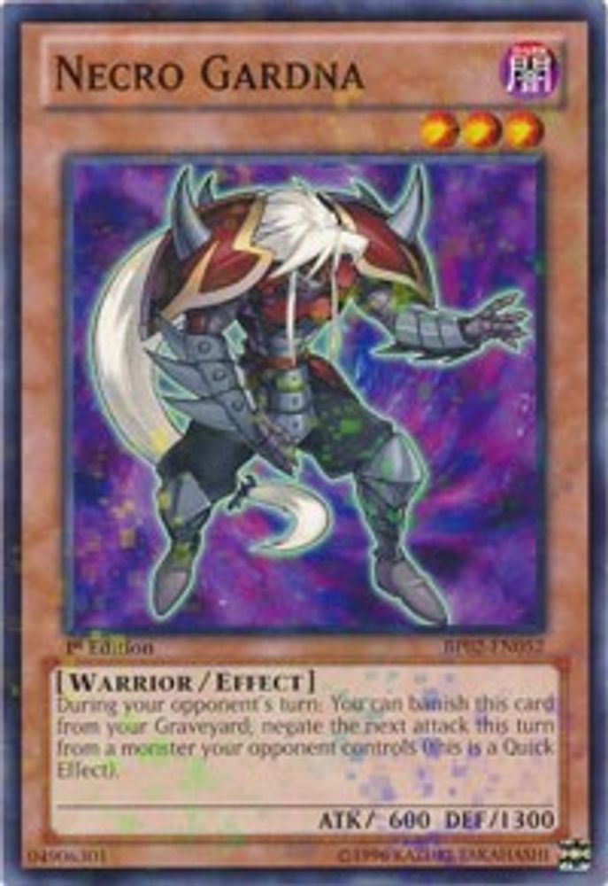 Necro Gardna (Mosaic Rare) (BP02-EN052) - Mosaic Rare